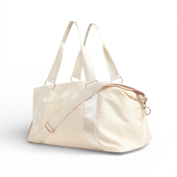 Rachel Zoe Handbags - Rachel Zoe Amalfi Weekender Bag with Crossbody Strap & Gold Details